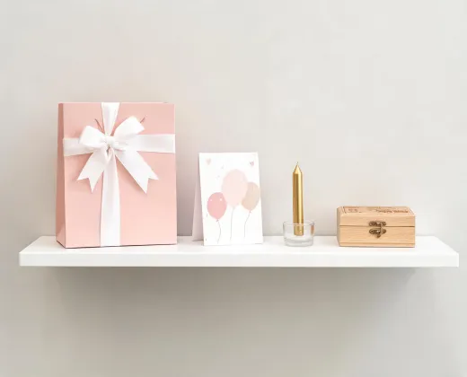 Birthday gift guide display