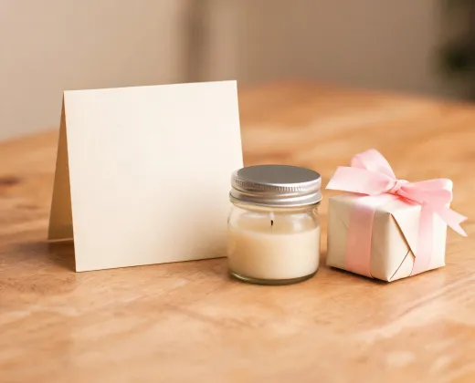 Thank you gift display